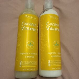 Renpure Coconut & Vitamin E Shampoo and Conditioner Set